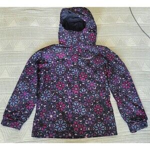 Columbia Interchange Outer Shell Jacket | Girls M (10/12) | Snowflake Print